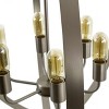 Yosemite Home Decor Tira 6-Light Orb Chandelier in Matte Black Finish - 3 of 4