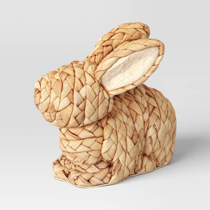 Small Decorative Woven Bunny Tan - Threshold&#8482;, 1 of 8