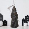 Grim Reaper Horror Glass Ornament, Spooky Halloween Christmas Tree Resin Decoration| OrnamentallyYou - 4 of 4