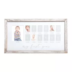 Discontinued by Manufacturer Natural Pearhead Babyprints Modern Wall Frame 