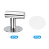 Unique Bargains Stainless Steel Waterproof Adhesive Decorative Hooks and Hangers 1.97" 2 Pcs - 3 of 4