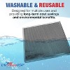 LifeSupplyUSA Aluminum Electrostatic Air Filter Replacement Washable Air PurifierA/C Filter for Central HVAC MERV 8 Long-Lasting - 4 of 4