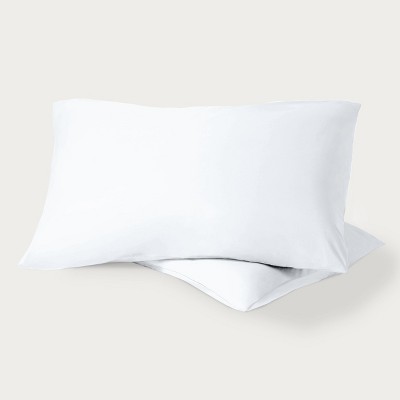 260 Thread Count Organic Cotton Percale Pillowcase Set by Bare Home