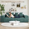 Modern 107"  Oversized Sectional Sofa Couch with Pillows for Living Room - 4 of 4