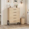 GAOMON 5Drawer Dresser for Bedroom,Tall Drawer Dresser with Storage, Wooden Closet Storage Chest for Living Room, Bedroom, Entryway - 2 of 4