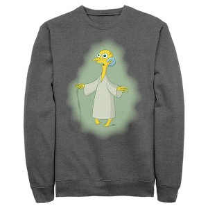 Men's The Simpsons Mr. Burns Alien Sweatshirt - 1 of 4