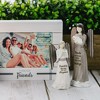 Pavilion Gift Company - Friendship - 4.5" Angel Holding Butterfly Ornament - Decorative Objects - 3 of 4