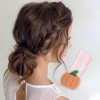 Unique Bargains Women's Cute Grape Pumpkin Hair Clips Pink Orange Yellow Purple Red 10 Pcs - 2 of 3