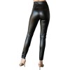 Women's High Waist Faux Leather Leggings - CY Fashion - 2 of 3