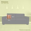 Majestic Home Goods,Pillow Vertical Stripe - 3 of 4