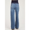 PinkBlush Blue Wide Leg Maternity Jeans - 4 of 4