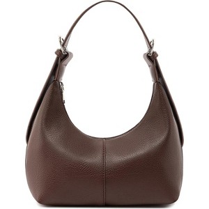 Hobo Bags for Women Soft Vegan Leather Crescent Shoulder Handbag Slouchy Tote Crossbody Purses - 1 of 4