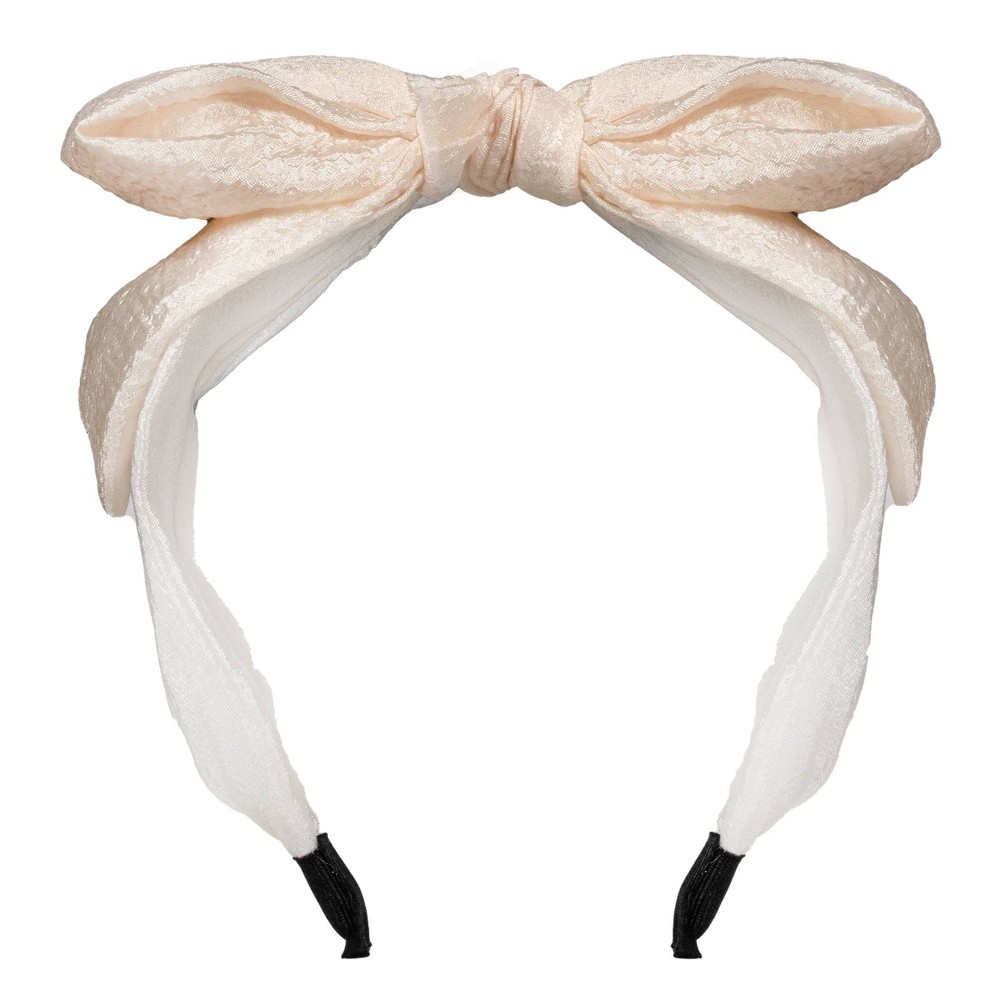 Photos - Hair Styling Product LXLM Satin Bow Headband