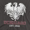 Men's University of Chicago Official Distressed Primary Logo T-Shirt - 2 of 4