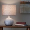 Textured Ceramic Accent Lamp Cream - Threshold™ - image 3 of 4