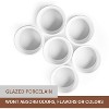 Bellemain 4oz Fluted Porcelain Ramekins | Set of 6 Blue Baking Dishes for Creme Brulee, Souffle & More - 3 of 4