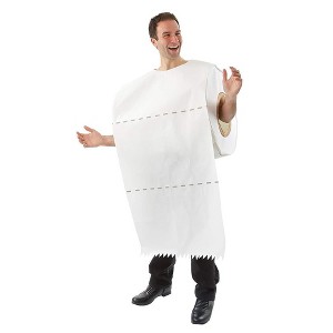 Orion Costumes Giant Toilet Paper Roll Adult Halloween Costume | One Size Fits Most Adults - 1 of 4