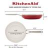 KitchenAid 10" Hard Anodized Ceramic Nonstick Frying Pan Empire Red: KitchenAid Cookware, Hand Wash, Gas & Electric Compatible - 2 of 4
