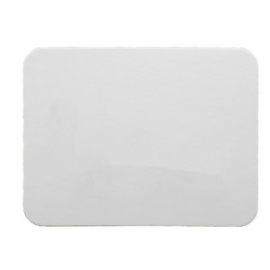 Flipside Products Two-Sided Magnetic Dry Erase Board, Plain/Plain, 9" x 12" - 1 of 4