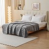 Double-sided cooling comforter, machine washable, featuring breathable cooling-tech fabric Lightweight and thin - 2 of 4