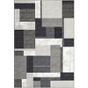 Large Area Rug Machine Washable Rug Geometric Non Slip Low Pile Rug Stain Resistant Indoor Carpet for Living Room - 3 of 4