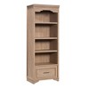 GDFStudio Renwood 72"H Wood Bookcase with File Drawer and Adjustable Shelf - 4 of 4
