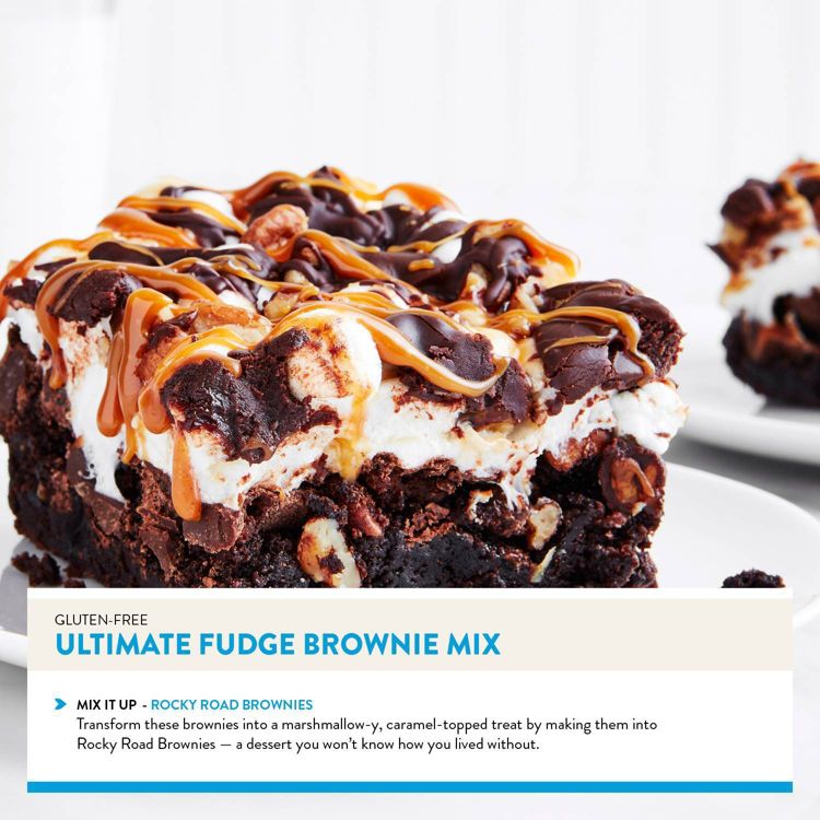 King Arthur Gluten Free Fudge Brownie Mix - 17oz, 4 of 6