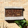 Sunnydaze 24"H Electric Polyresin Ancient Wall Indoor/Outdoor Wall-Mount Water Fountain - 4 of 4