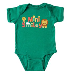 The Juniper Shop Mini Smiley Icons Lion Baby Short Sleeve Bodysuit - 1 of 4