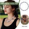 Men's Baseball Bead Necklace - 16" to 20" Adjustable Team Sports Necklace for Players & Fans - 4 of 4