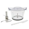 Kitchen HQ Mini Chopper with 34 oz. Glass Bowl Refurbished - 2 of 2