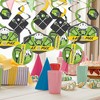 Big Dot of Happiness Lax to the Max Lacrosse Party Hanging Decor Party Decoration Swirls Set of 40 - 2 of 4