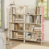 KTMBDW 5 Tier Bookshelf, 63" Tall Bookcase Shelf for CDs/Movies/Books, Bookcase Display Storage Shelves for Bedroom, Living Room, Home Office - 2 of 4