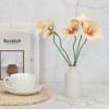 Unique Bargains Artificial Anthurium Lily Flowers for Home Decor 10 Pcs - 4 of 4