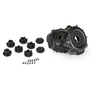 Pro-Line Racing 1018510 1/10 Dumont Front/Rear 2.2"/3.0" SC Mounted 12mm Black Raid - 1 of 2
