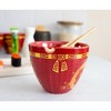 Boom Trendz Year Of The Snake Chinese Zodiac 16-Ounce Ramen Bowl and Chopstick Set - 3 of 4