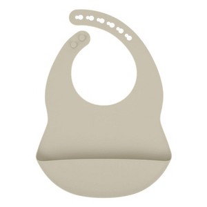 MyKids-USA Baby Solid Color Food Grade Silicone Bibs - 1 of 3