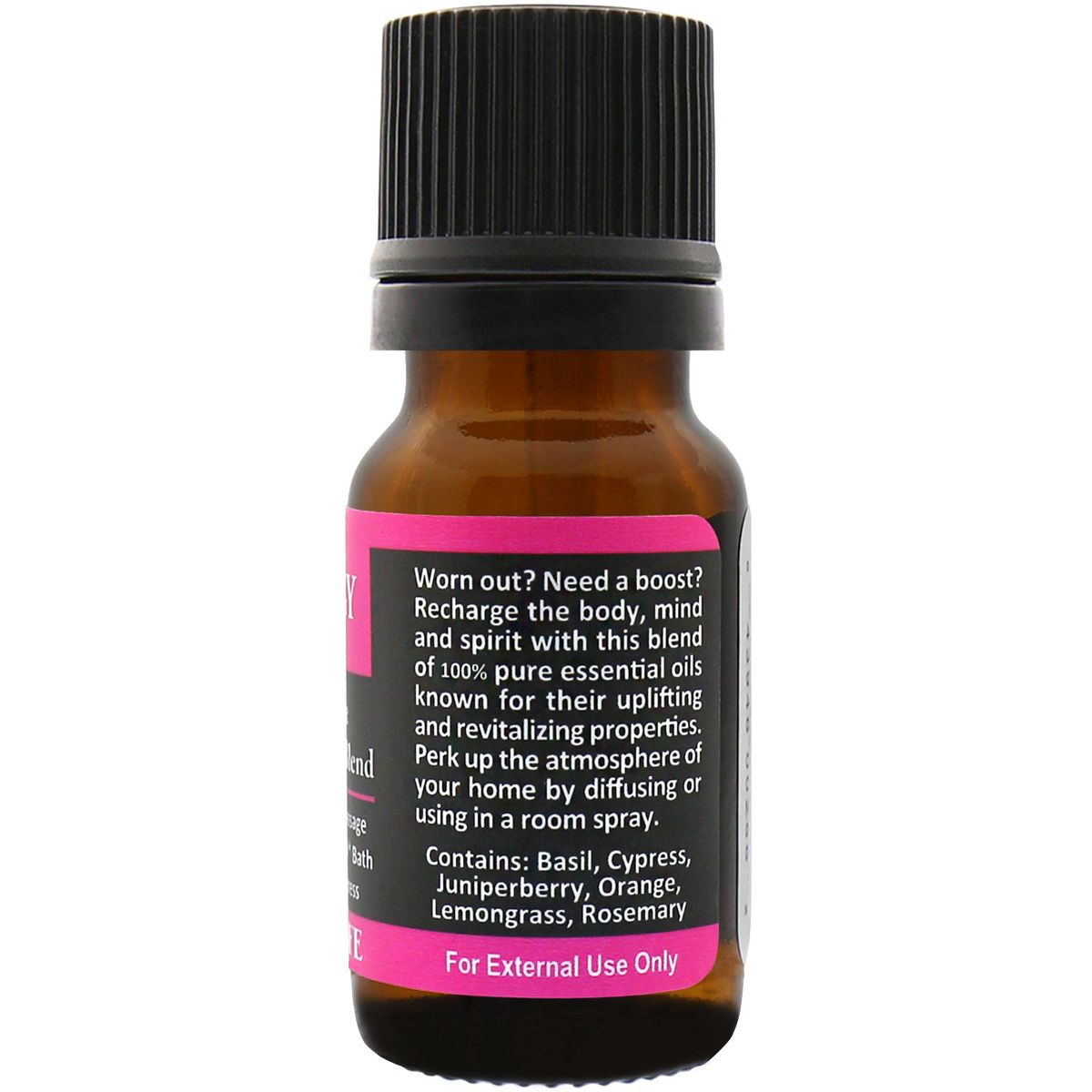 Plantlife Energy Essential Oil Blend – 100% Pure & Therapeutic Grade – Natural, Undiluted – No Additives or Fillers – Made in USA – 10ml Aromatherapy - thumbnail 2