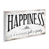 Stupell Industries Happiness is Kitchen Full of Family Rustic Sentiments Wall Plaque Art - 3 of 4