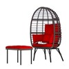 UPTIOT Wicker Outdoor Lounge Chair with Cushions - 2 of 4