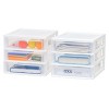 IRIS USA Plastic Clear View Desktop Organizer with Drawers - 3 of 4