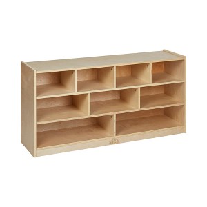 ECR4Kids Mobile Block Storage Cart, Large, Classroom Furniture - 1 of 4