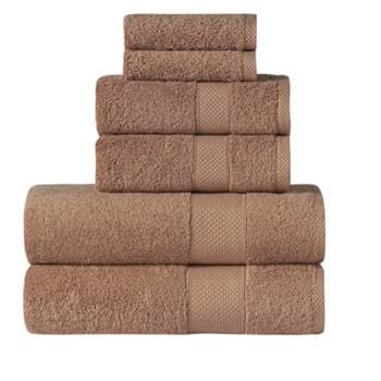Allure 6-pack Lifestyle Turkish Cotton Bath Towel Set