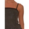 Women's Sparkle Rhinestone Cami Top - Main Strip - 4 of 4