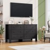 Zstar 6 Drawer Dresser for Bedroom, for Bedroom, Entryway, Hallway, Home Office - 3 of 4