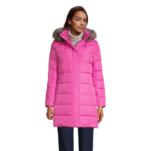 Lands' End Women's Petite Down Winter Coat - Small - Verbena : Target
