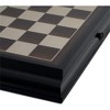WE Games Black Stained Chess Board with Storage Drawers - 3 of 3