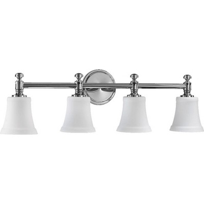 Quorum Lighting Rossington 4 - Light Vanity in  Chrome