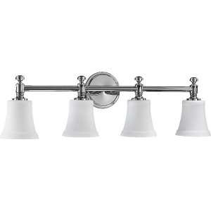 Quorum Lighting Rossington 4 - Light Vanity in  Chrome - 1 of 1