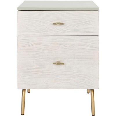 Genevieve 2 Drawer Nightstand  - Safavieh